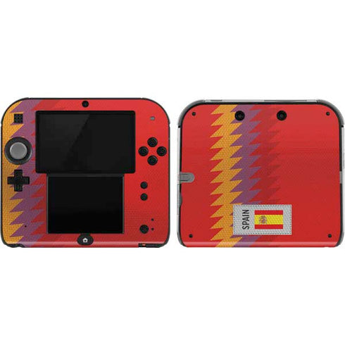 Spain Soccer Flag Nintendo Skins